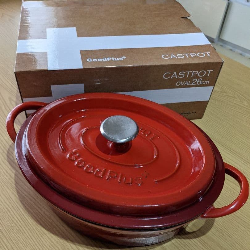 調理器具 GoodPlus CASTPOT OVAL 26cm