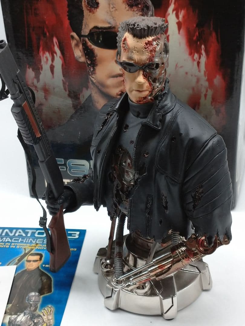 ジェントルジャイアント ターミネーター3 T-850 バトルダメージバスト