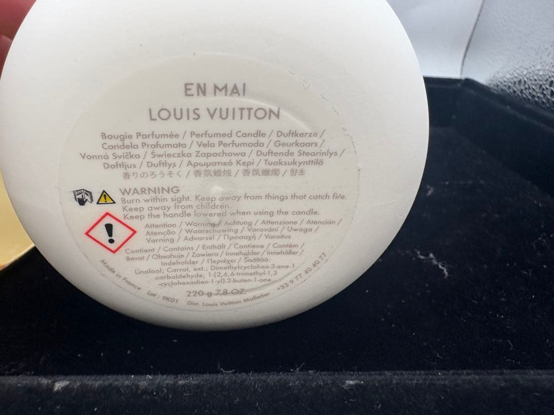 LOUIS VUITTON フーユドール ミディアム キャンドル