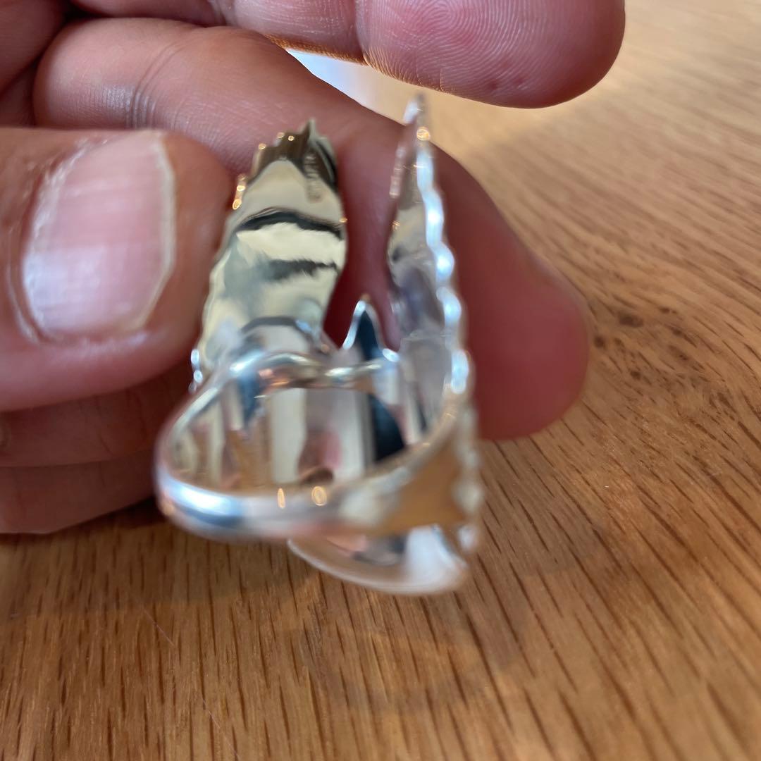 希少 イーグル リング 指輪 アクセサリー ハンドメイド ノーブランド アメカジ