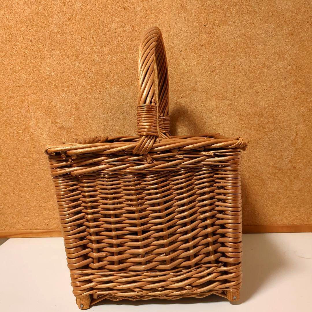 ★籐のかご★ワイン入れ★ヴィンテージ★アンティーク★ワインラック★