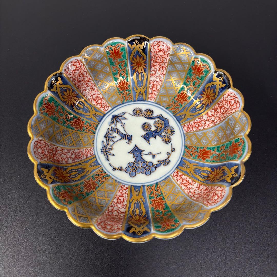 林九郎 作 有田焼 五皿