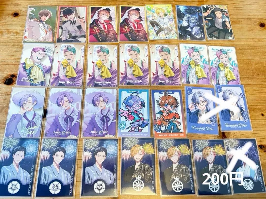 にじさんじ　チェキまとめ売り