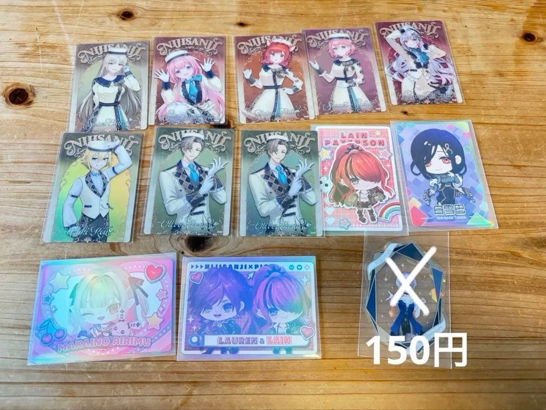 にじさんじ　チェキまとめ売り