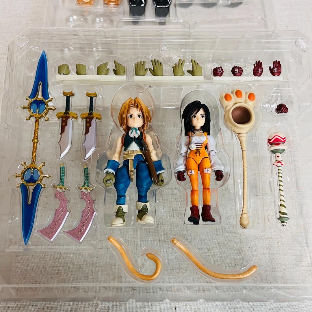 ファイナルファンタジー9 ブリングアーツ ジタン ＆ ガーネット 可動