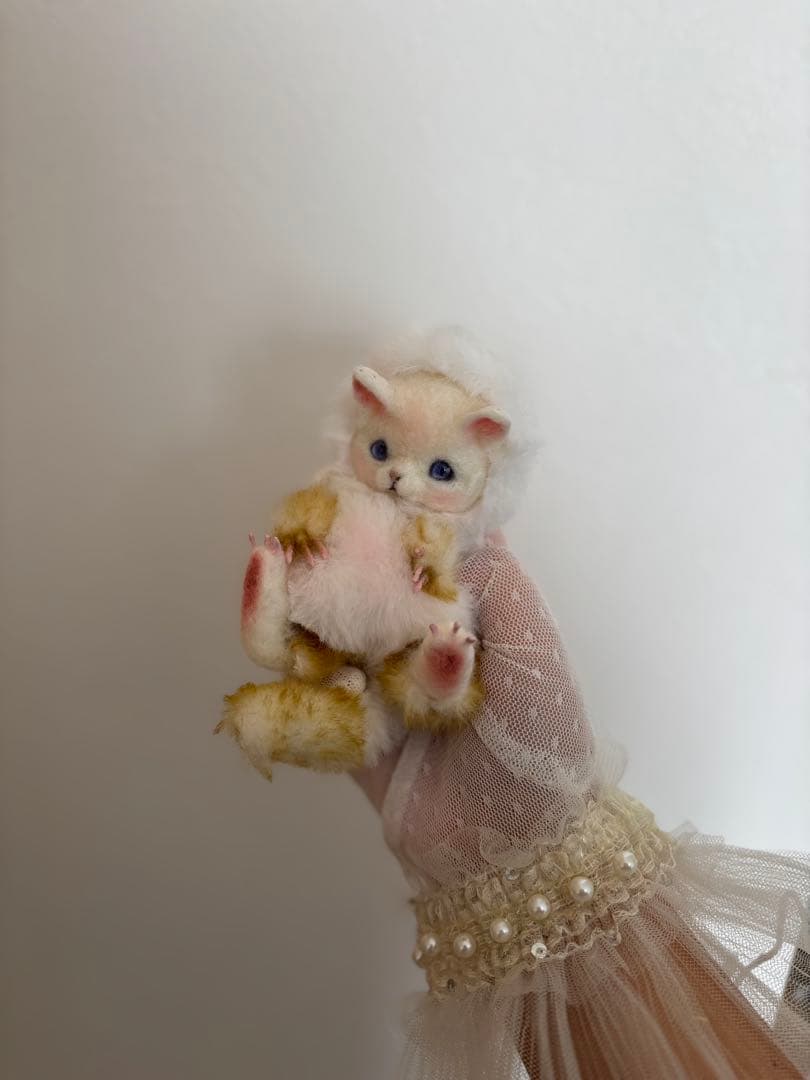 アートドール　No.064 こねこ幻獣　羊毛フェルト