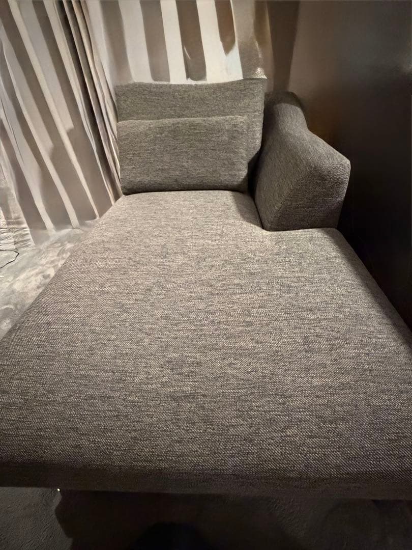 布張りカウチソファNポケット