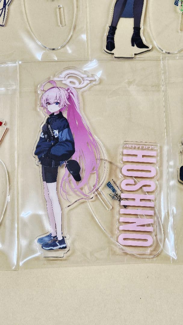 ブルーアーカイブ アクスタ5人セット 韓国ポップアップストア PEER