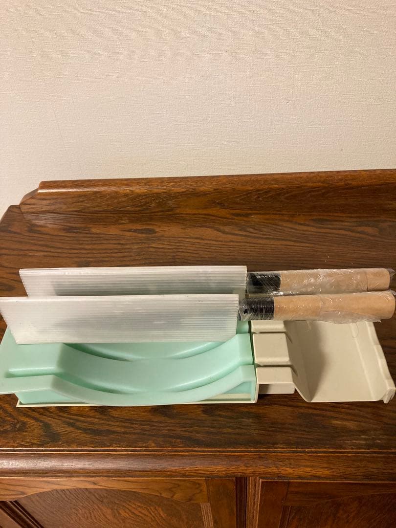 新品未使用] 希少包丁（廣明）＊2本&包丁置きセット♪♪＊新潟県燕市