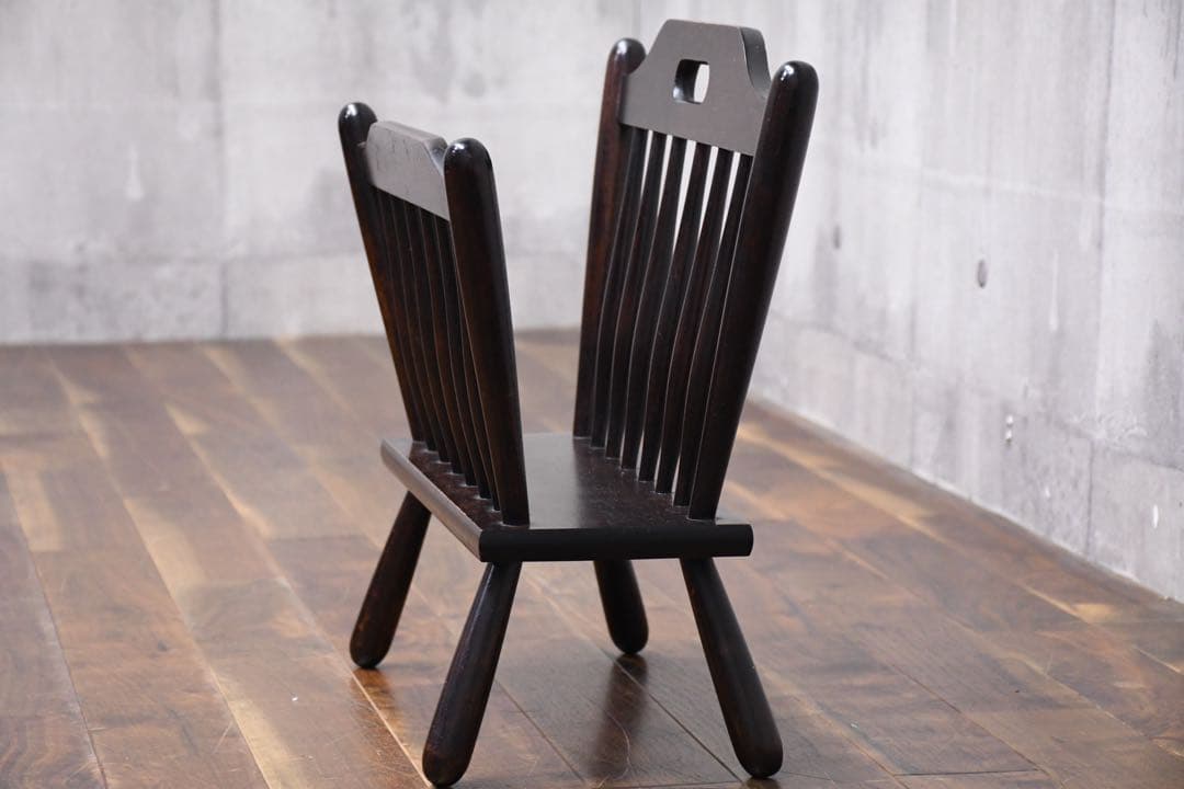 EAK25 松本民芸家具 A型 マガジンラック 水目桜/ミズメザクラ無垢材