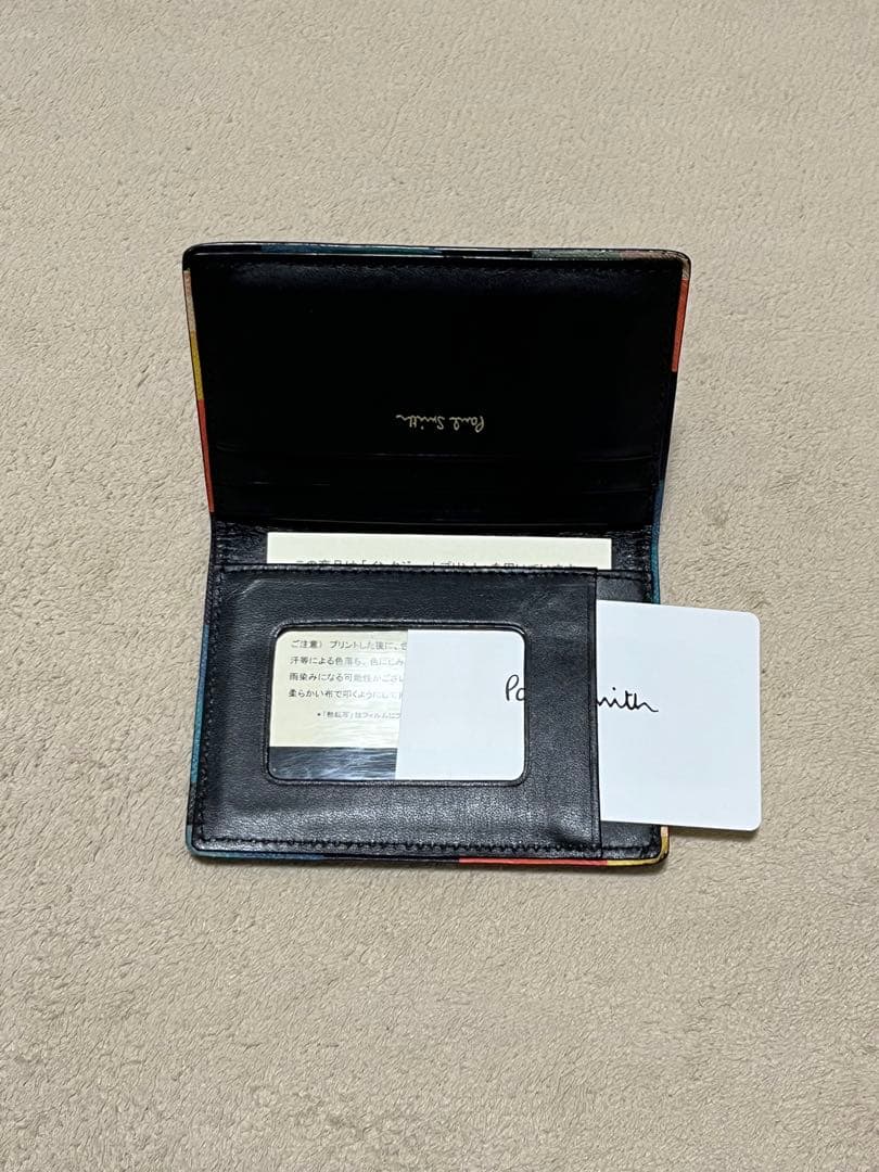 Paul Smith ポールスミス　パスケース　定期入れ　財布　マネークリップ