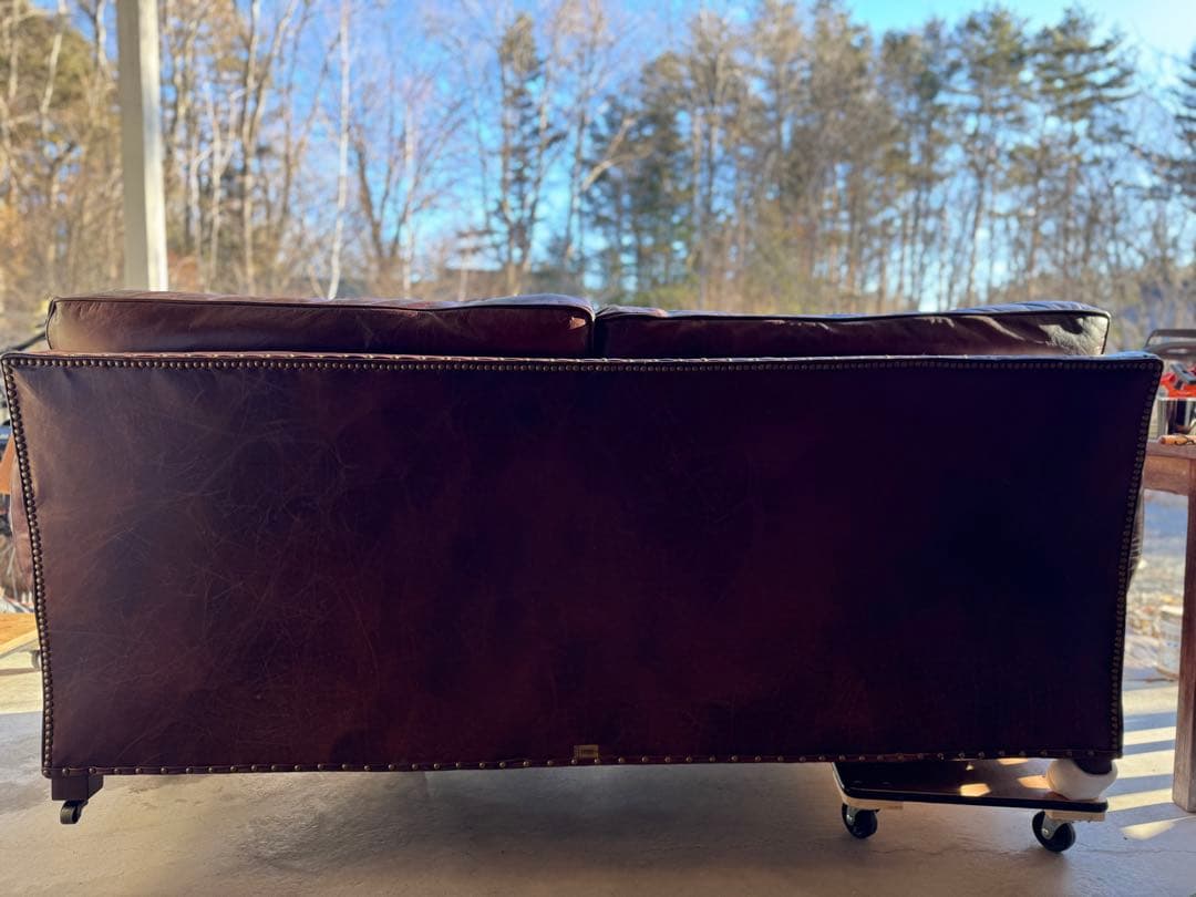 HALO　ハロ　バルモラル　3人掛けレザーソファ