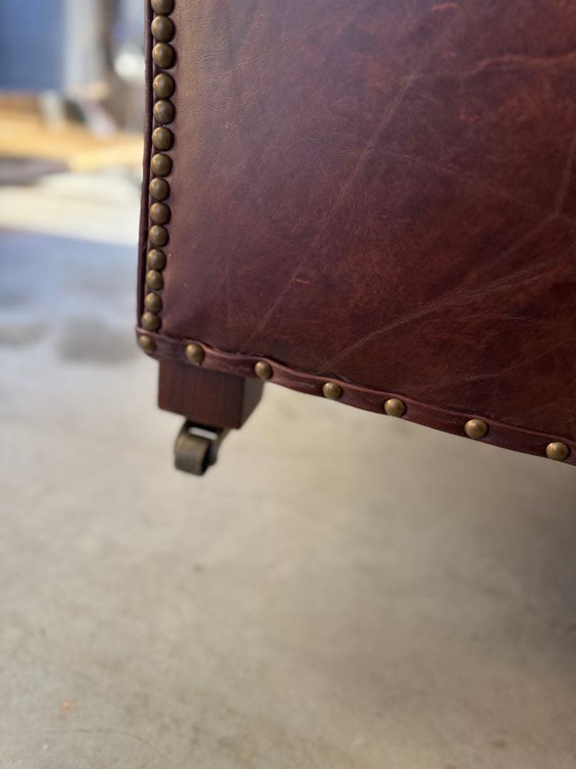 HALO　ハロ　バルモラル　3人掛けレザーソファ