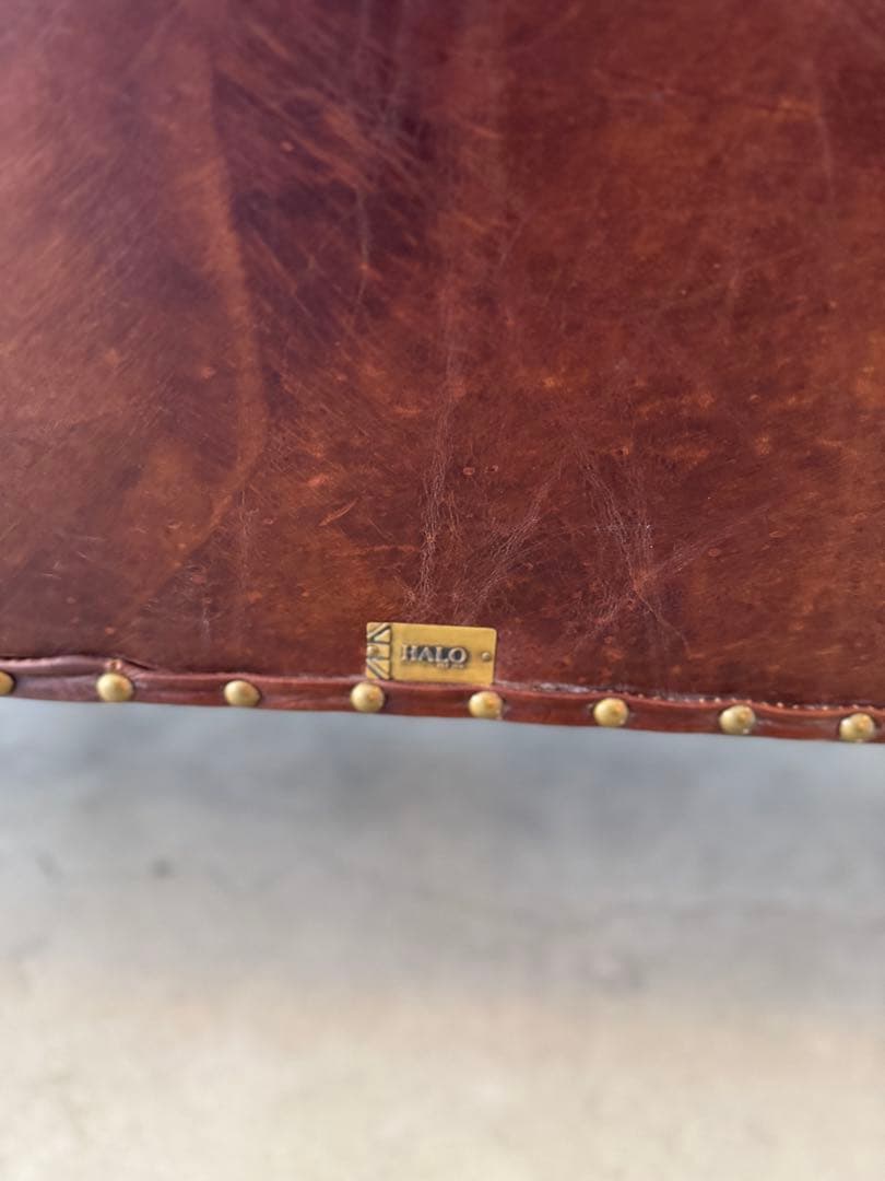 HALO　ハロ　バルモラル　3人掛けレザーソファ