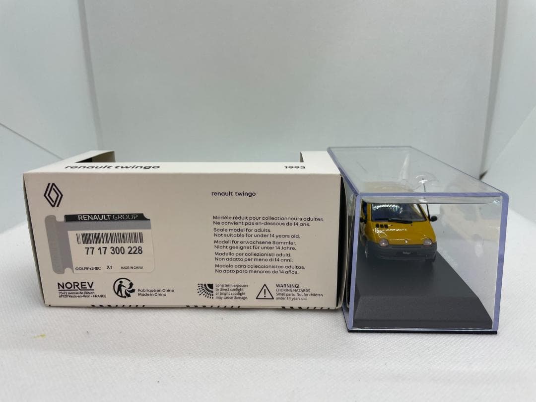 404-074 ノレブ 1/43 ルノー トゥインゴ THE ORIGINALS