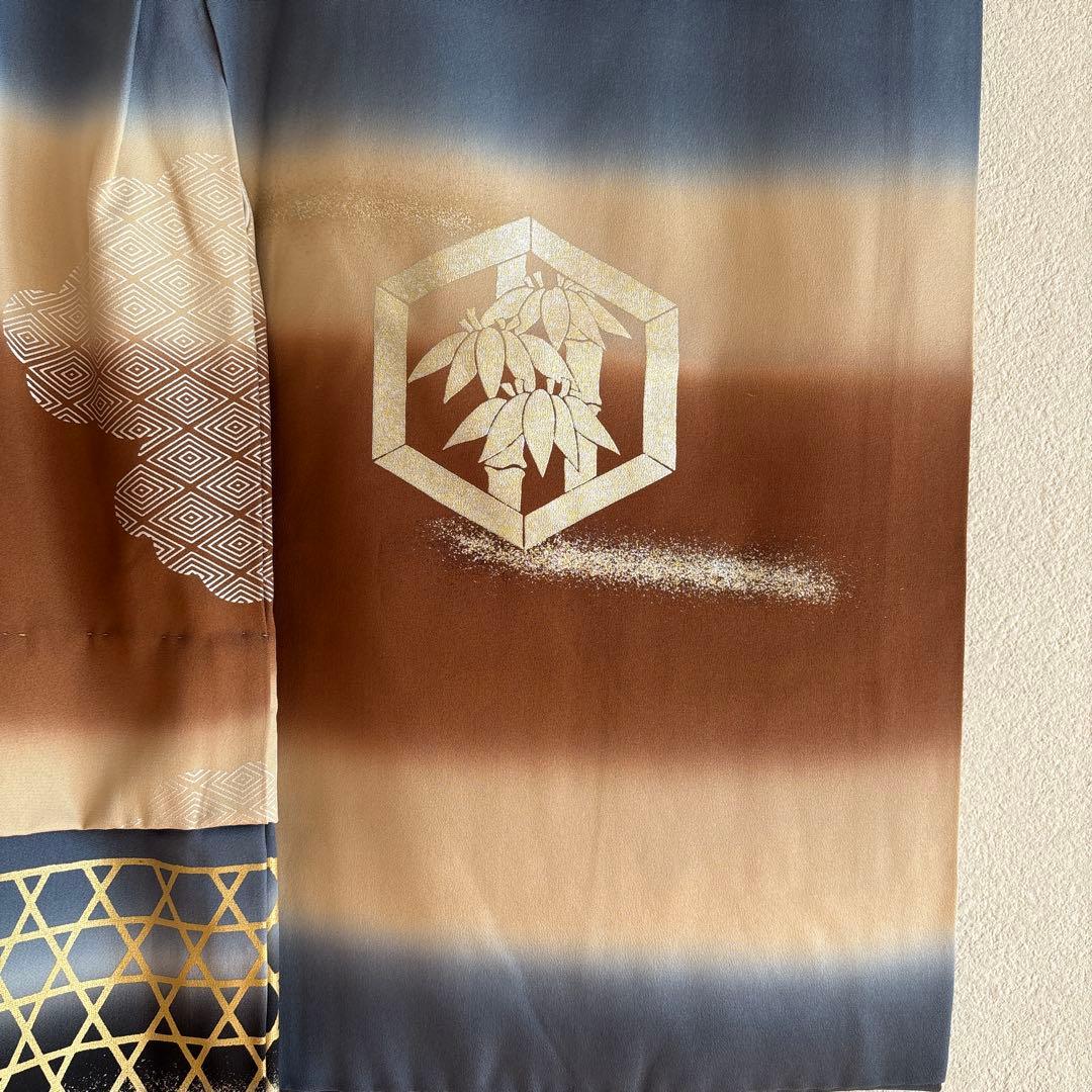 No.6 正絹　男の子お祝い着　のしめ 七五三