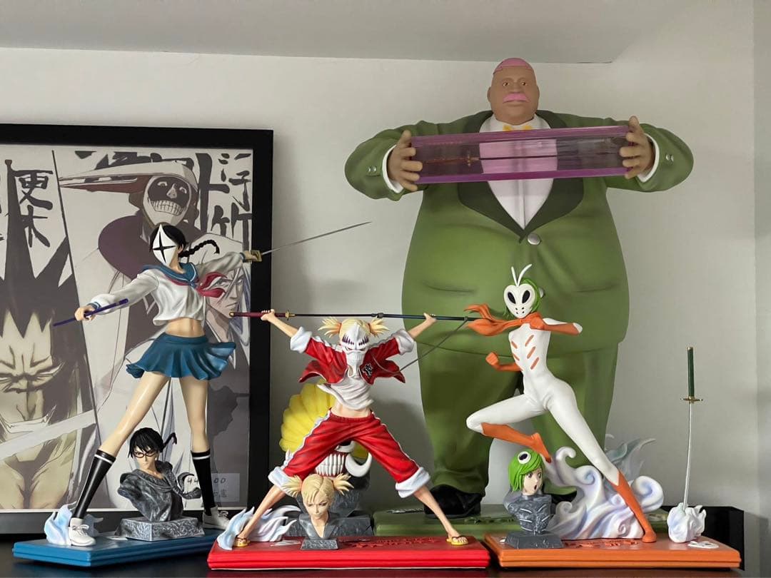 BLEACH 矢胴丸リサ ガレージキット ガレキ スタチュー② - メルカリ