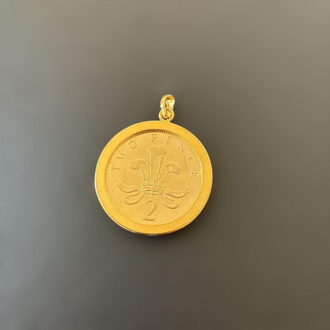 0118-48 ゴールド　ペンダントトップ　　遺産整理