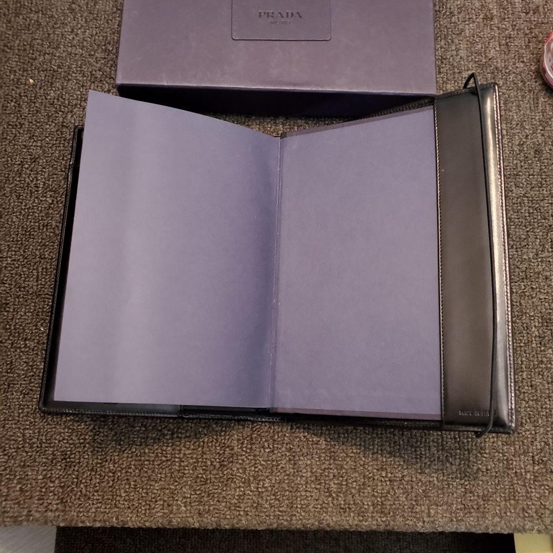 【お値下げ】PRADA　ブックカバー　2000年ダイヤリー　アドレス帳付き