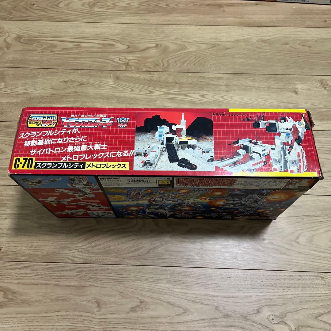 初期版！トランスフォーマー スクラブルシティ C-70メトロフレックス