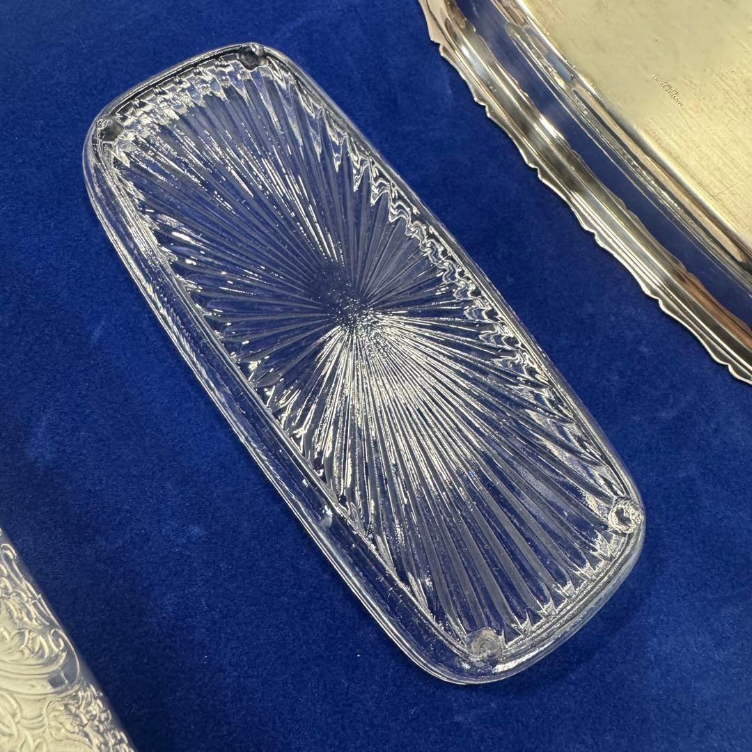 【希少】 Mappin & Webb マッピン＆ウェッブ バターディッシュ 美品