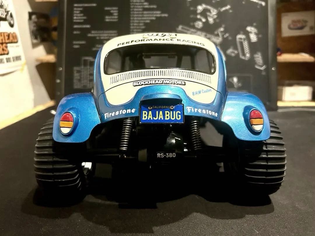 未走行】タミヤ ワーゲンオフローダー グラホシャーシ改 ESC、サーボ付