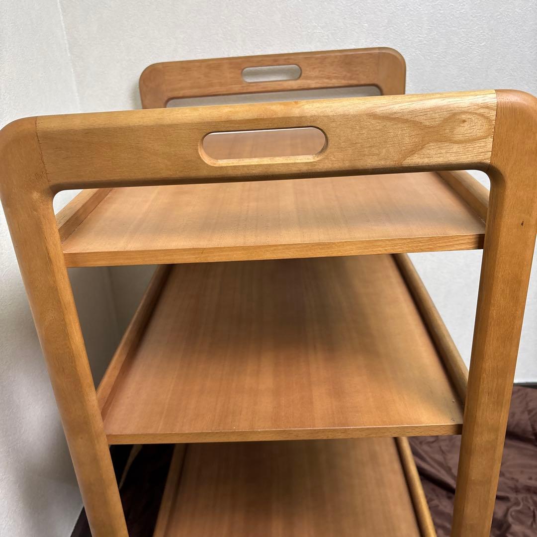 karimoku キッチン ワゴン キャスター付き　3段