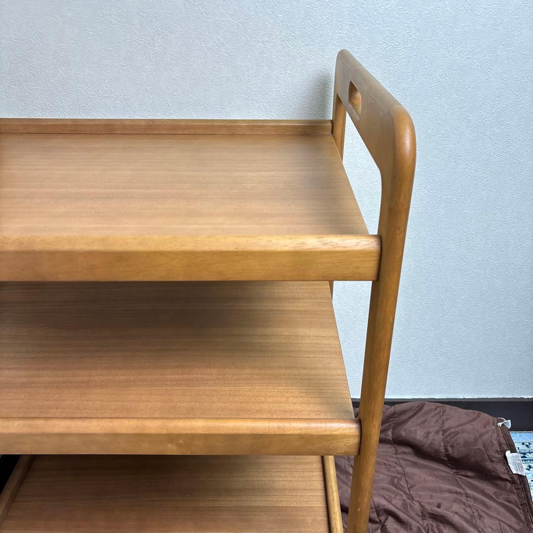 karimoku キッチン ワゴン キャスター付き　3段