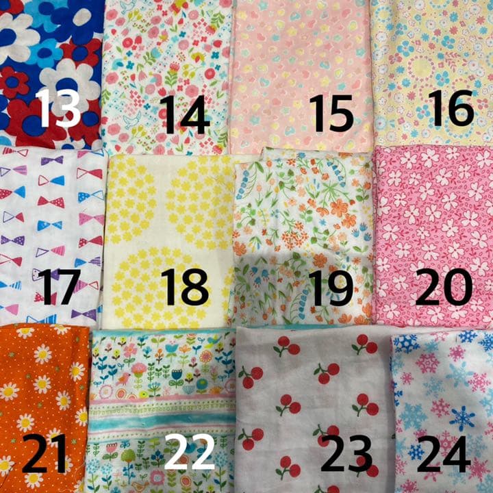 オーダー用ガーゼ生地ページ ”girls“