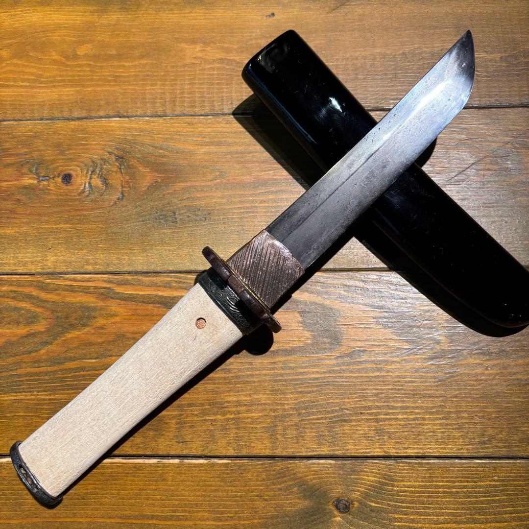 日本刀残欠クラフトナイフNo.83 筑前国住宗次 茎