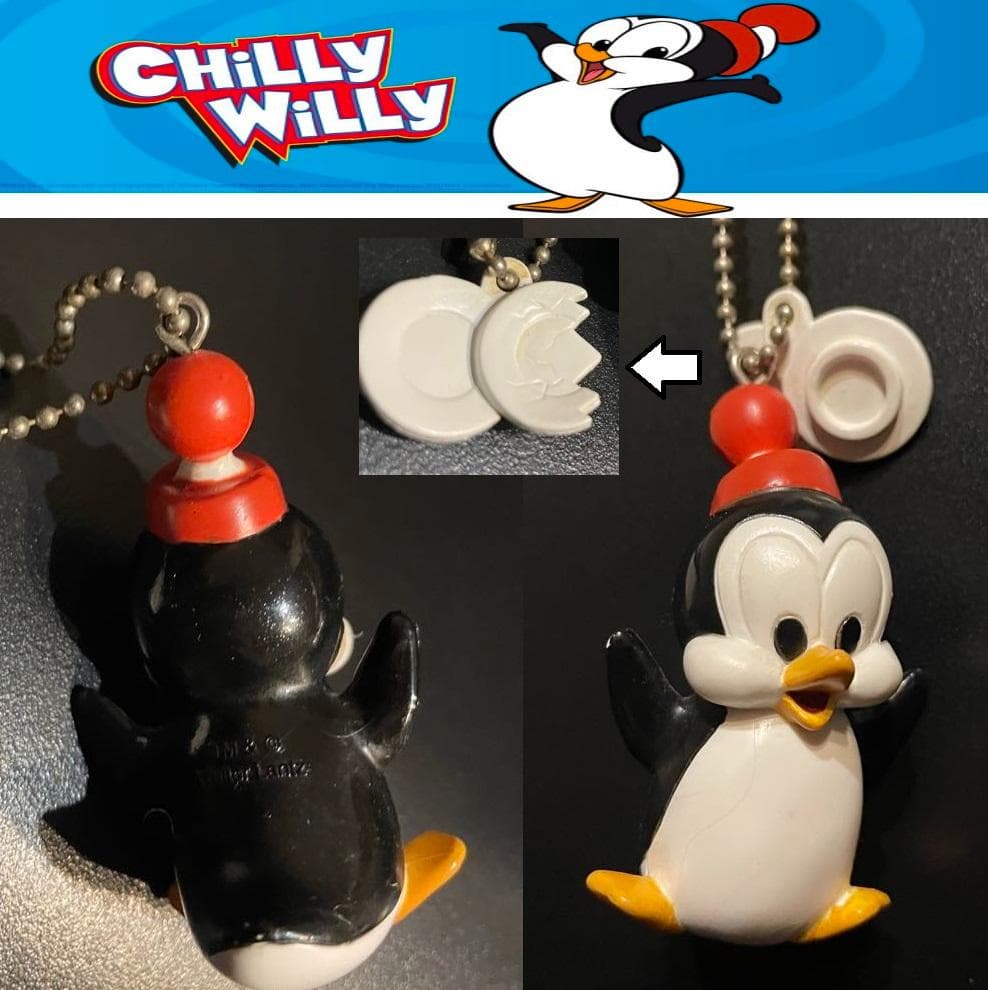 希少レア！80's『チリーウィリー 』 ビンテージフィギュアキーホルダー