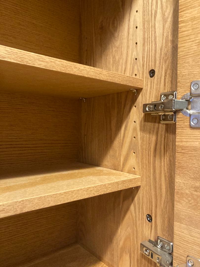 モモナチュラル食器棚・キッチンカウンター