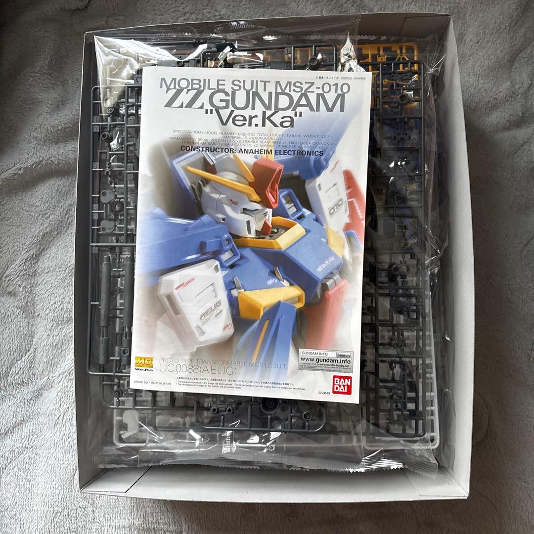 MG ZZガンダム Ver.Ka 1/100新品未開封 - メルカリ