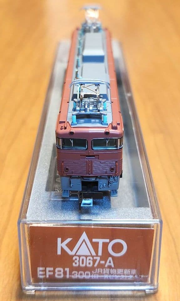 【未使用・美品】KATO EF81 300 JR貨物更新車(ローズピンク)タイプ