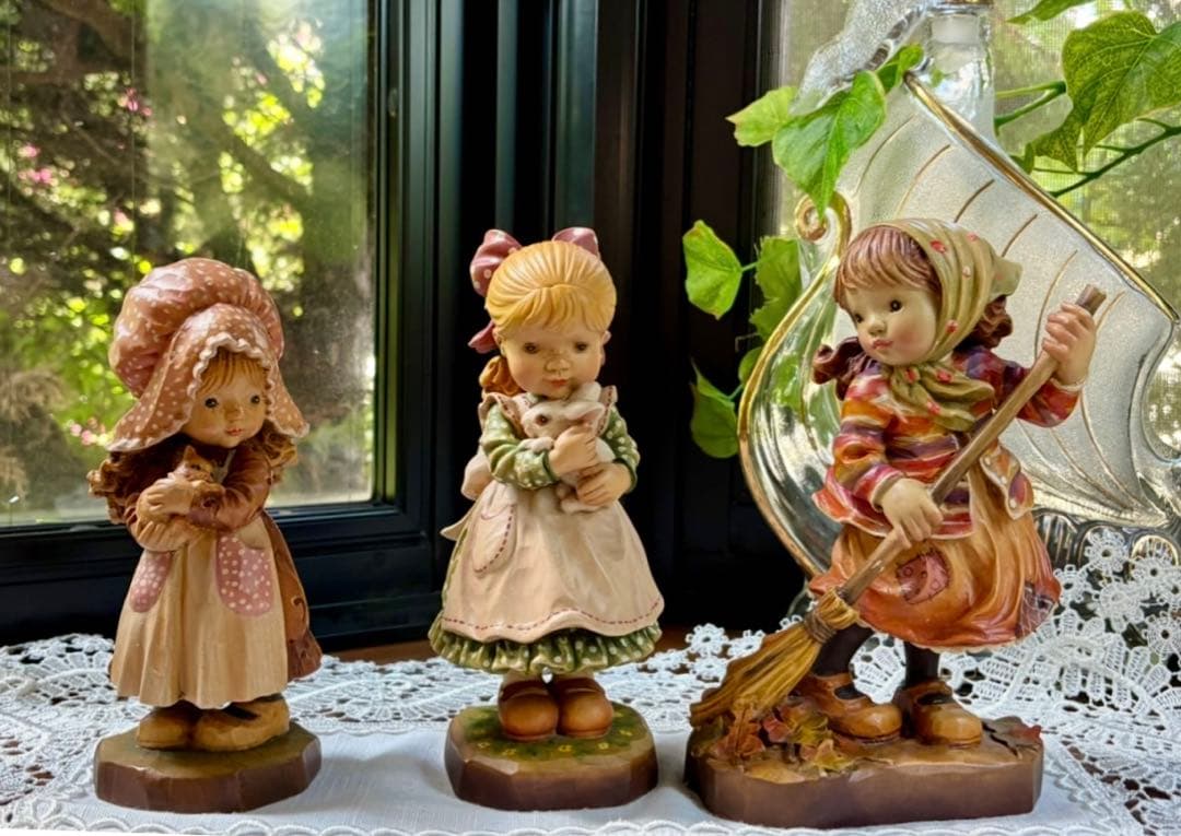 アンリ人形　サラケイ　17㎝　サイン入り【Spring Bright・春の輝き】