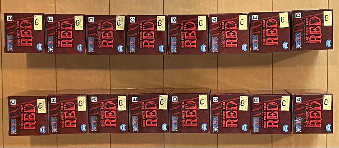 ワンピース RED グランドライン14体 ワールドコレクタブル16体のセット