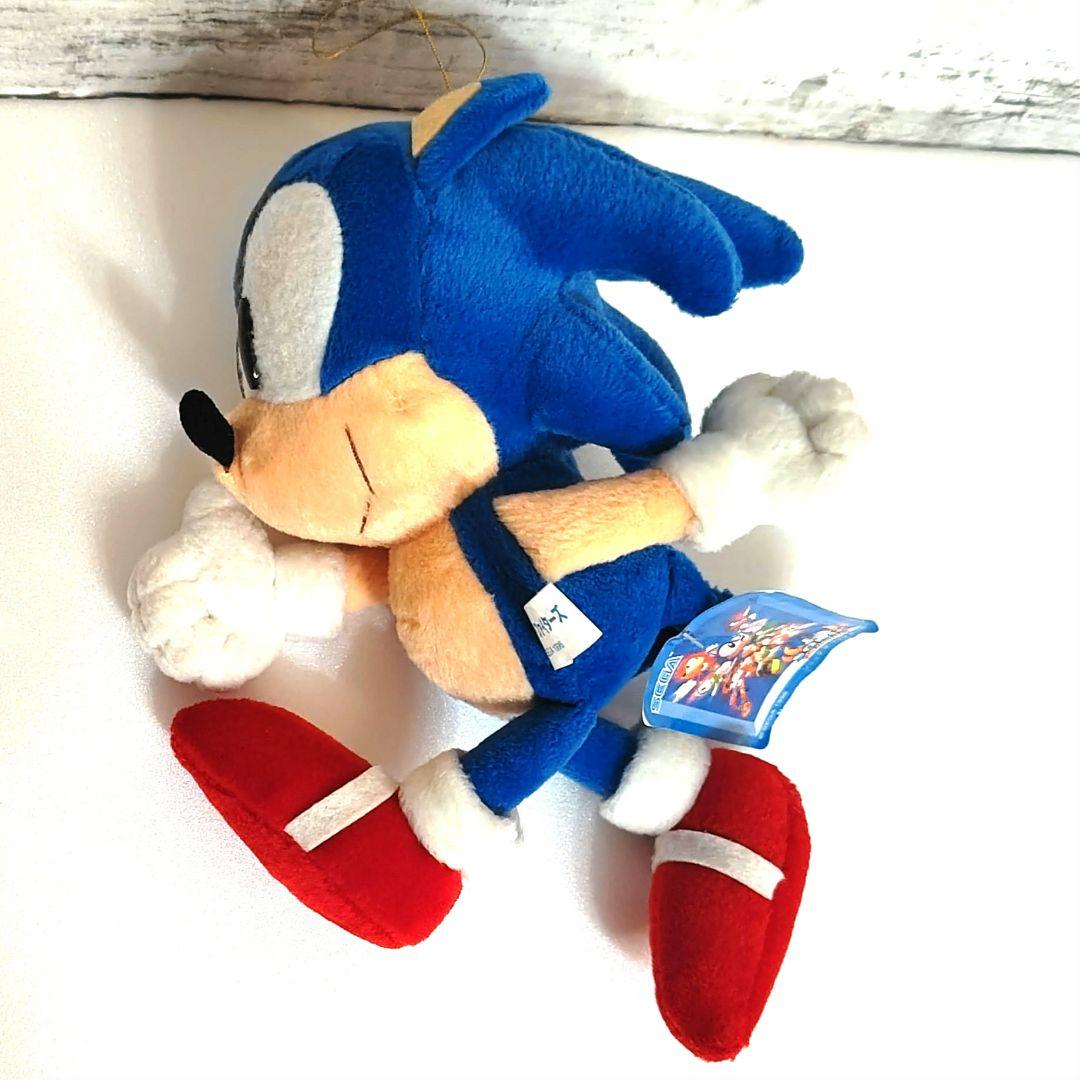 SEGA ソニック・ザ・ファイターズ 1997 ソニック ぬいぐるみ 希少