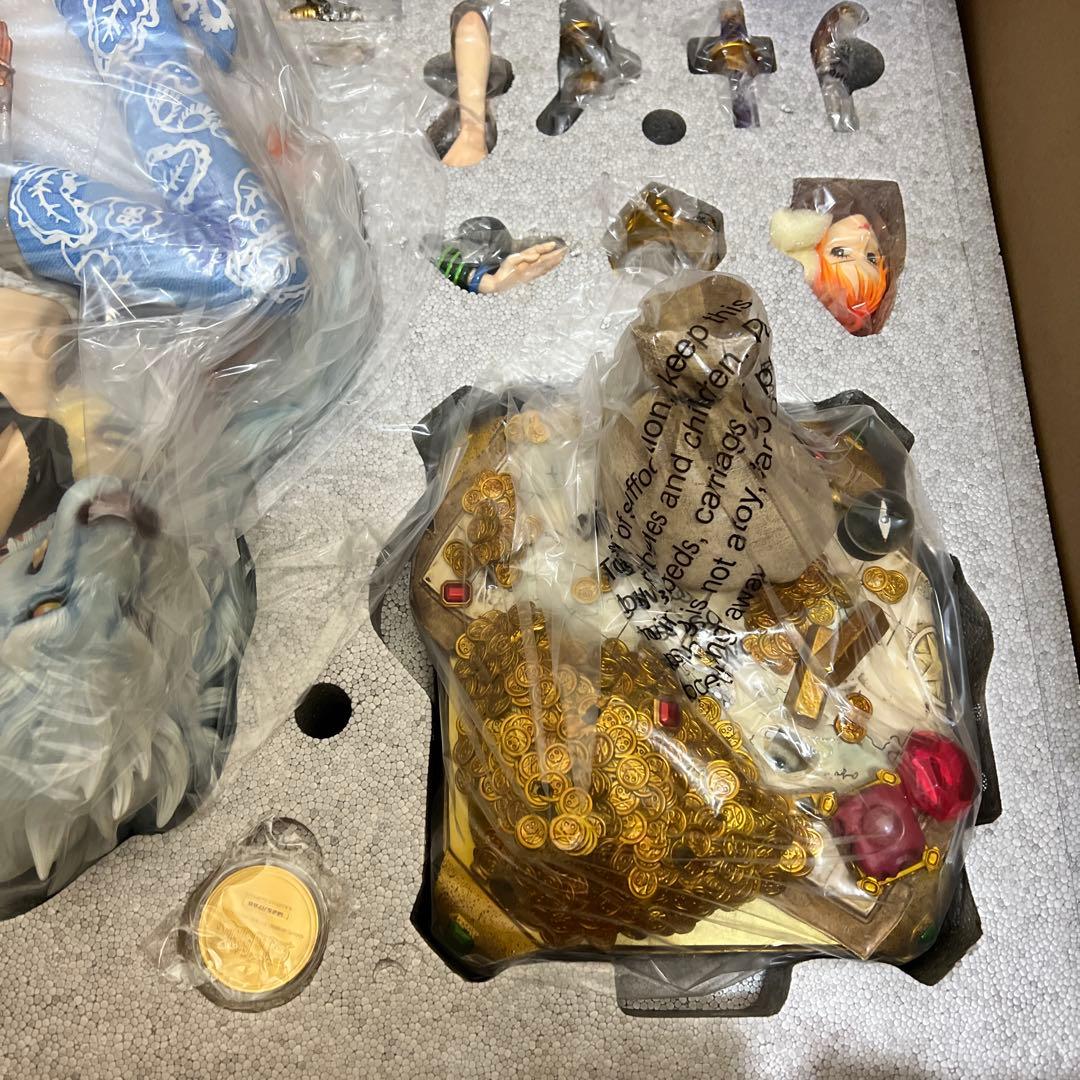 ワンピース　ロゴコレクション大型スタチューシリーズ　ナミ