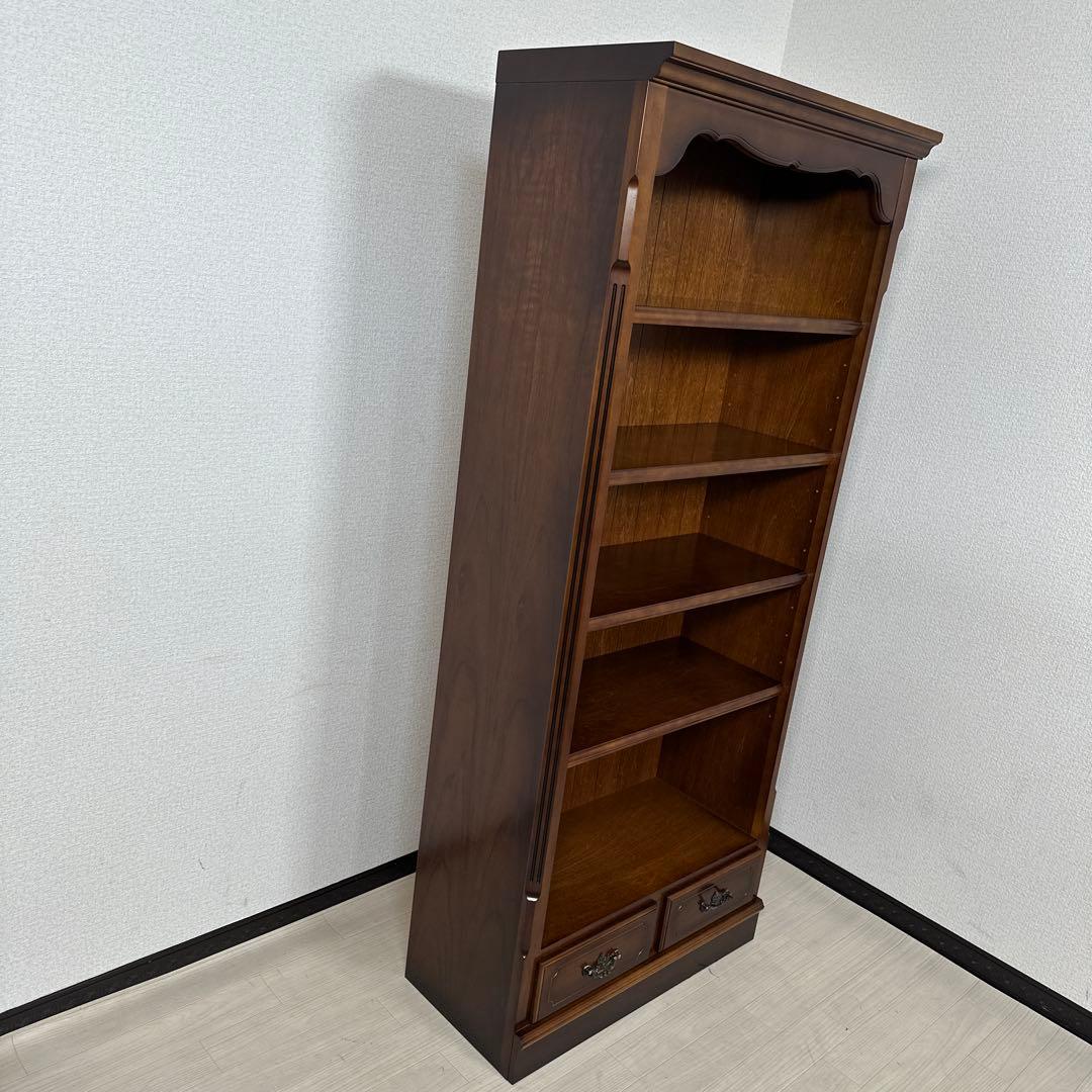 カリモク コロニアル 本棚 書棚 ブックシェルフ オープンシェルフ i1-2