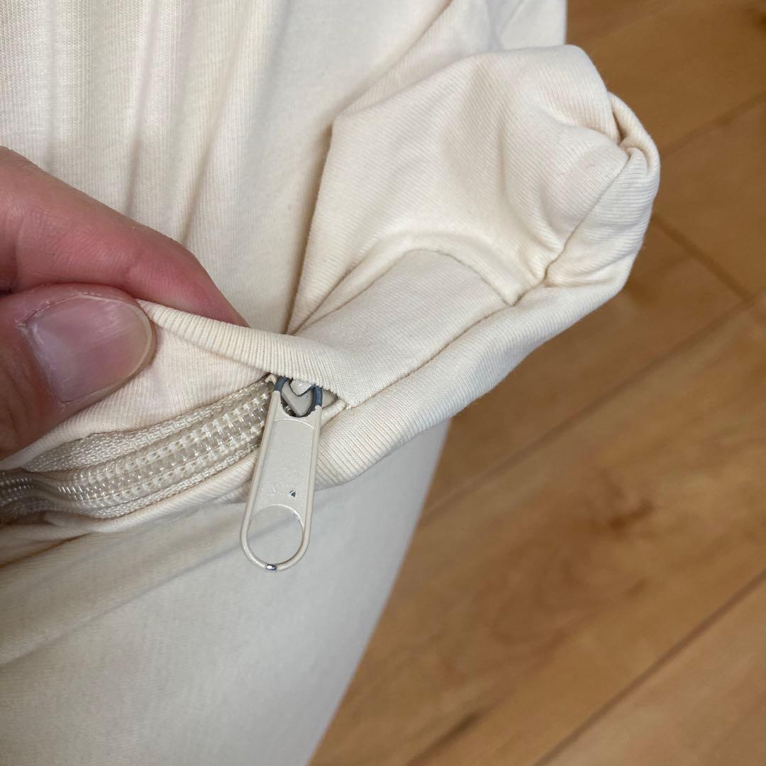 yoiboマックスダブルプレミアム ビーズクッション クリーム