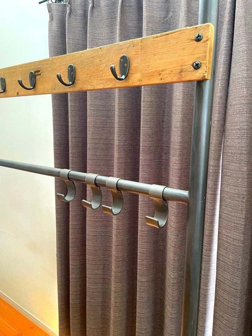 アンティークスチールラック　アイアンラック　ヴィンテージオープンシェルフ