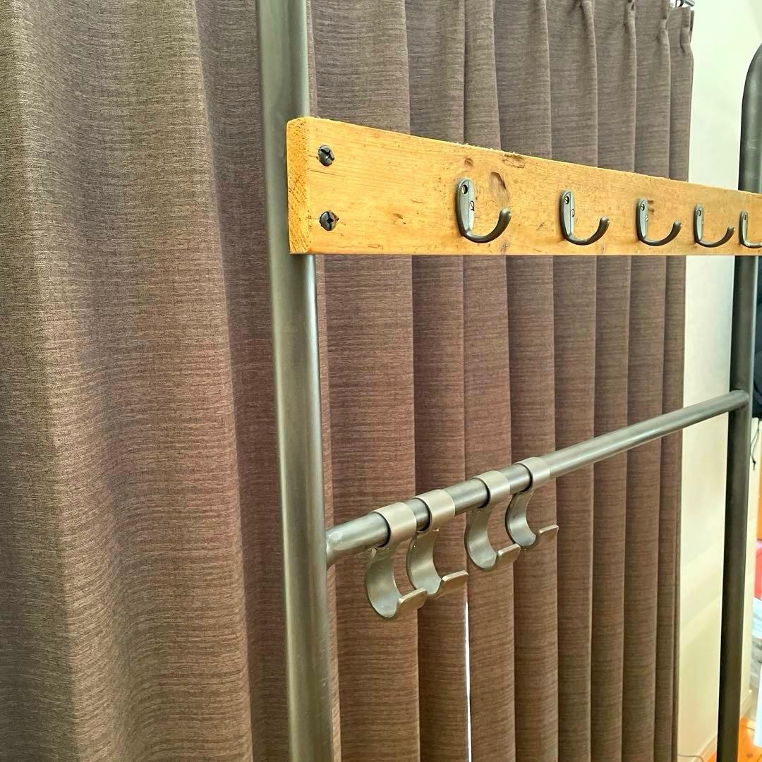 アンティークスチールラック　アイアンラック　ヴィンテージオープンシェルフ