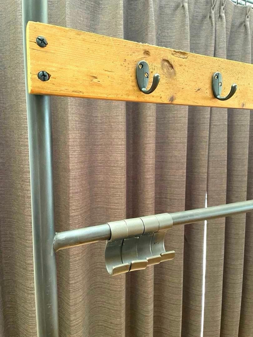 アンティークスチールラック　アイアンラック　ヴィンテージオープンシェルフ