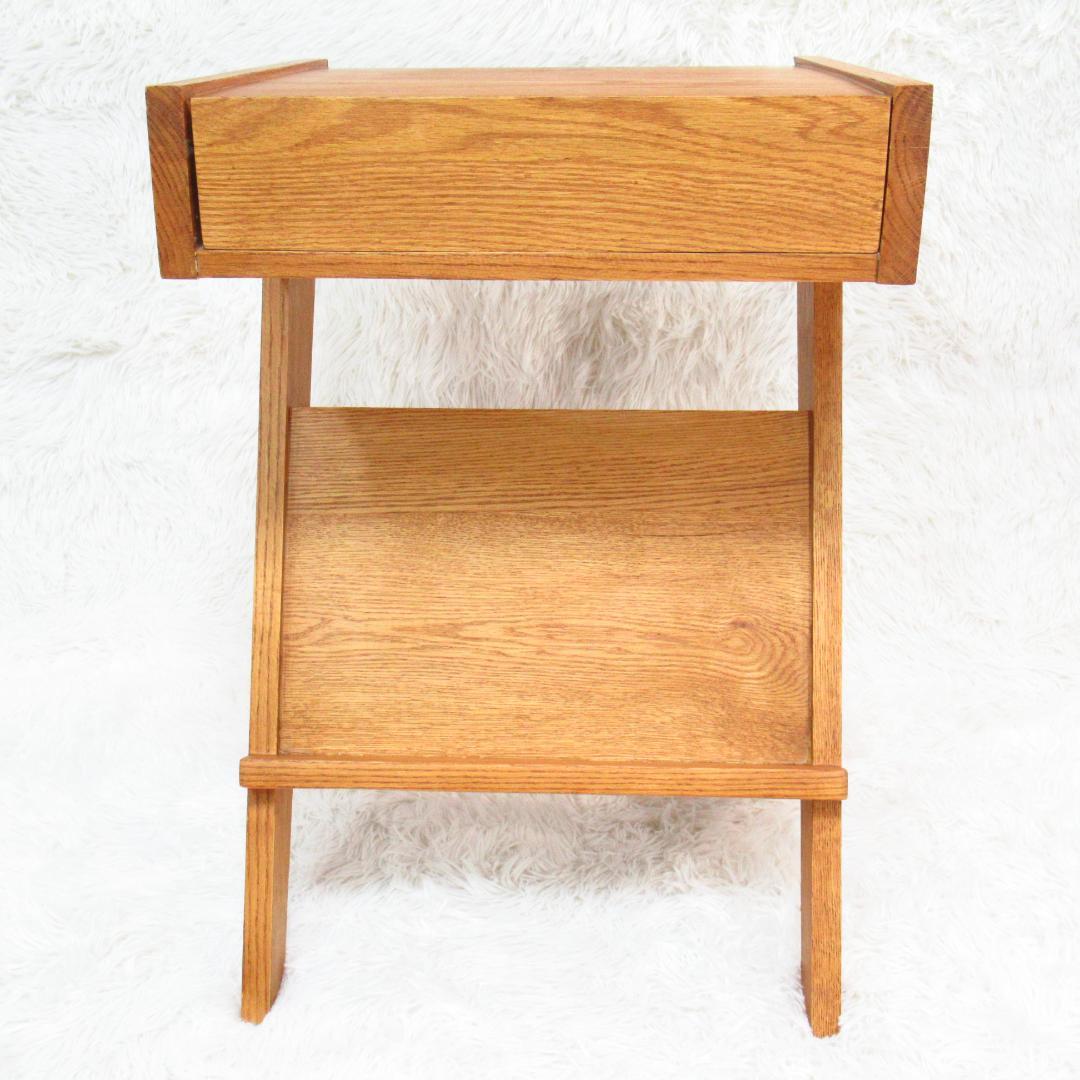 BI OAK DRAWER TABLE【LIFE FARNITURE】