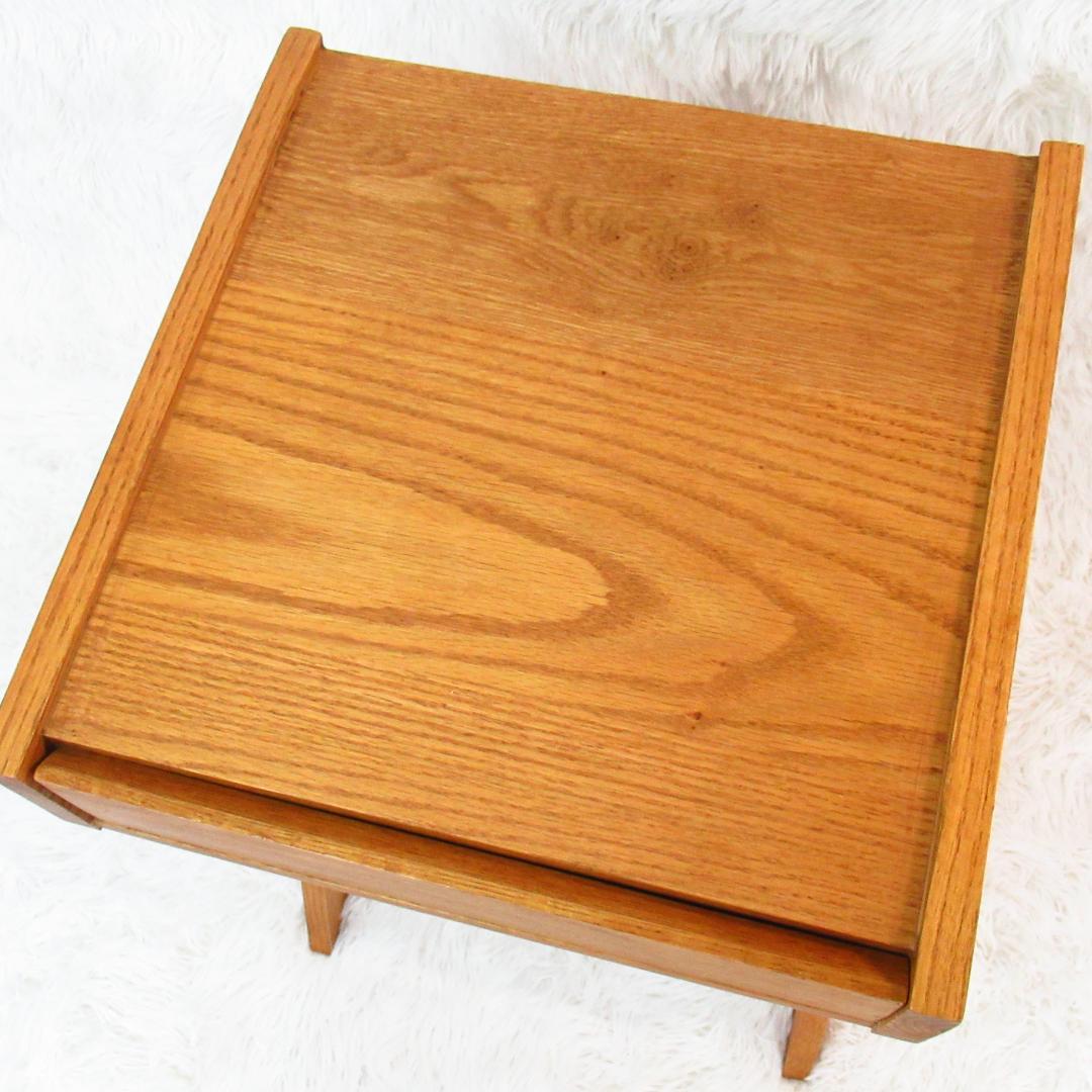 BI OAK DRAWER TABLE【LIFE FARNITURE】