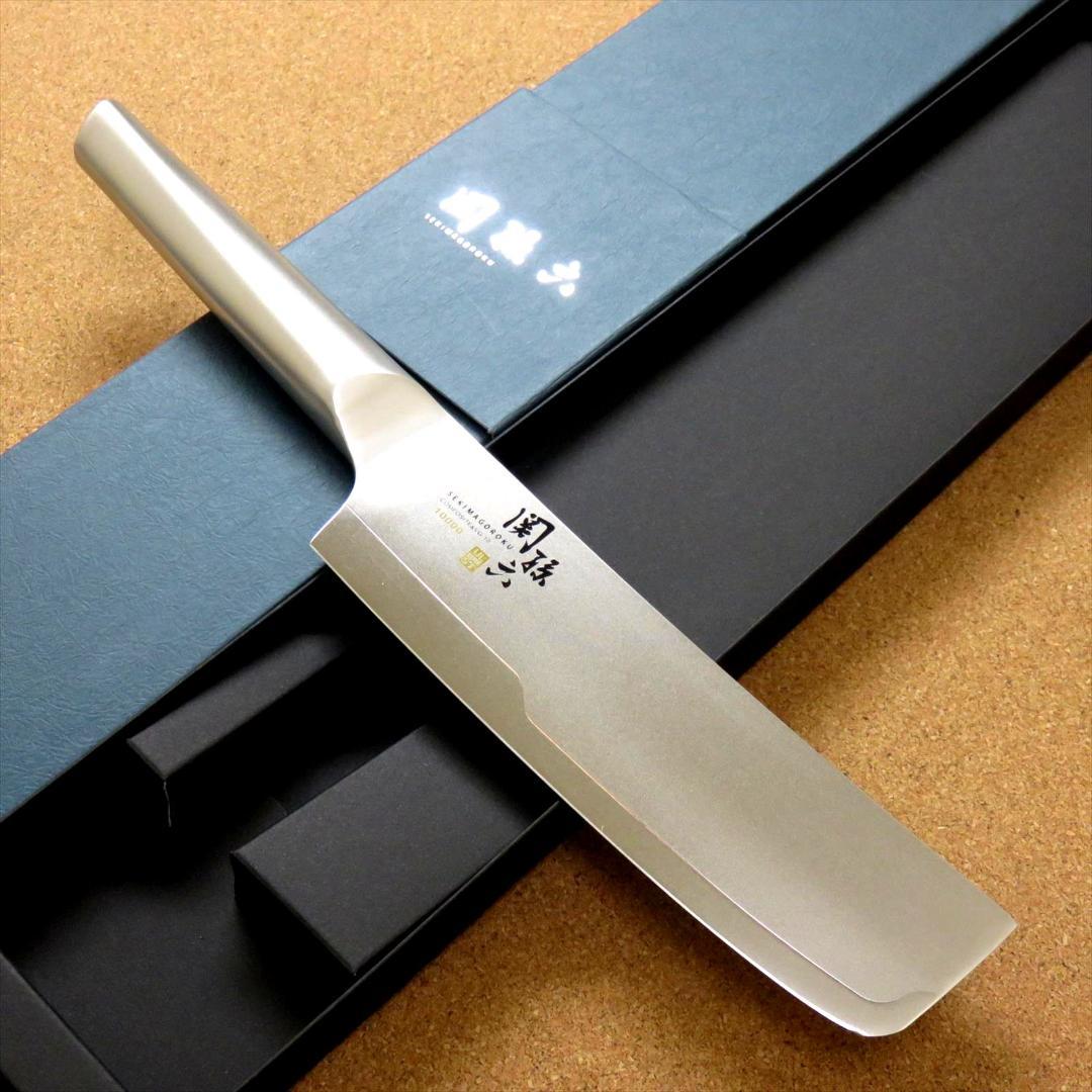 関の刃物 菜切り包丁 165mm 貝印 関孫六 10000ST オールステンレス