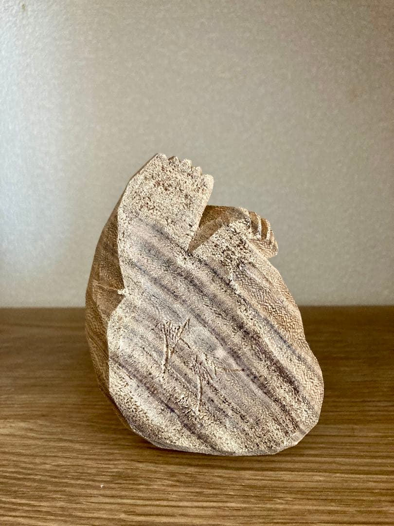 賀上隼敬 さんの 木彫り熊