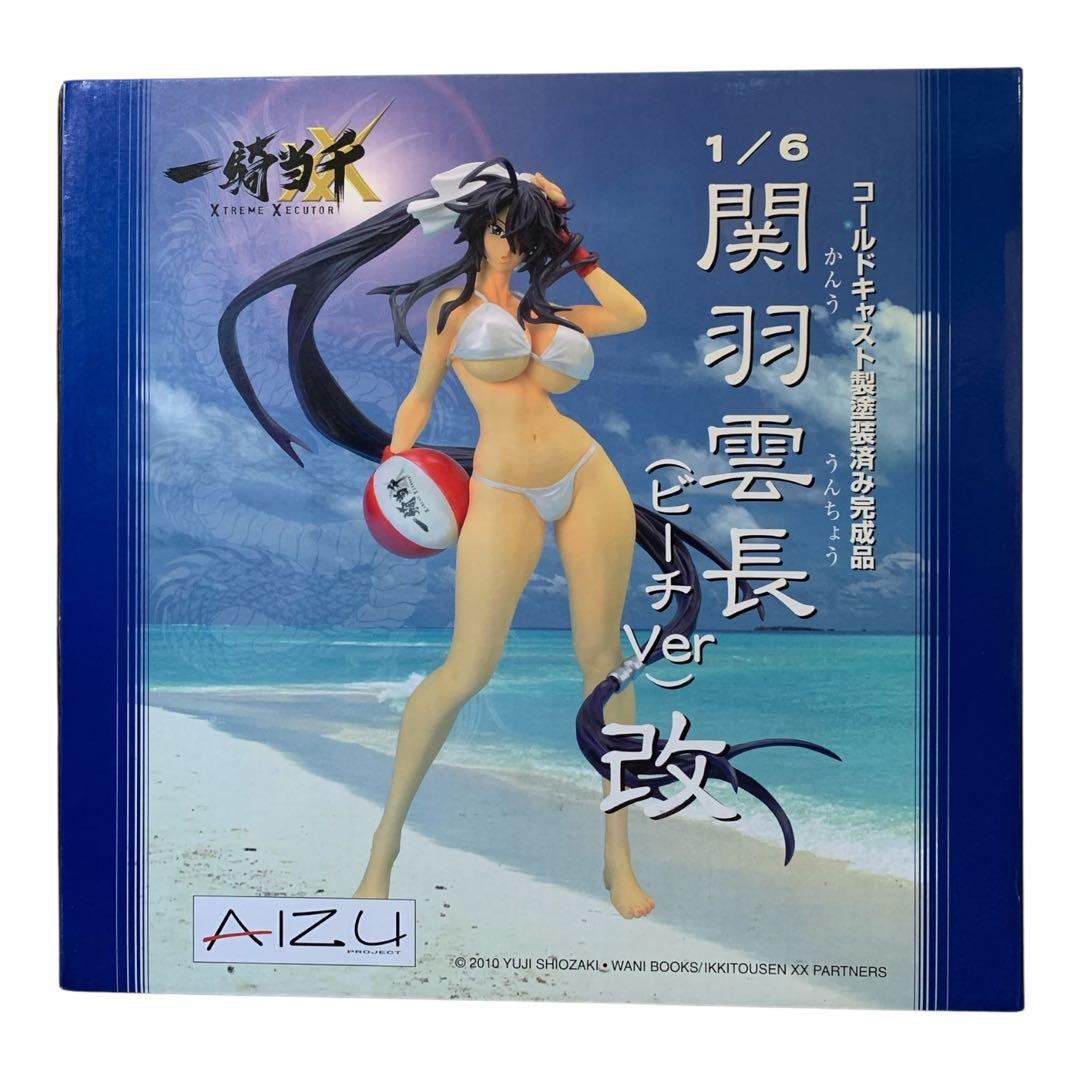 【未開封】一騎当千 1/6 関羽 雲長 ビーチVer. ホワイト