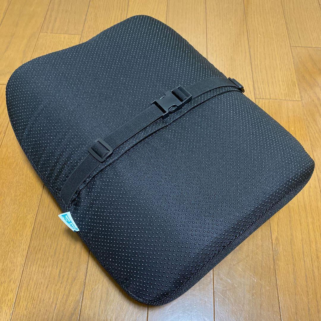 IKSTAR 低反発クッション＆ランバーサポート セット　腰痛対策　姿勢矯正