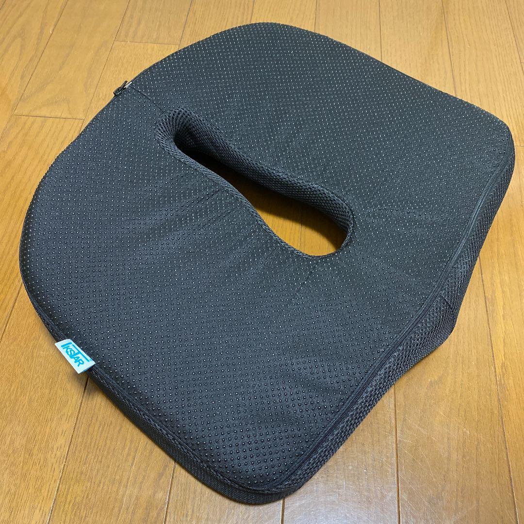 IKSTAR 低反発クッション＆ランバーサポート セット　腰痛対策　姿勢矯正